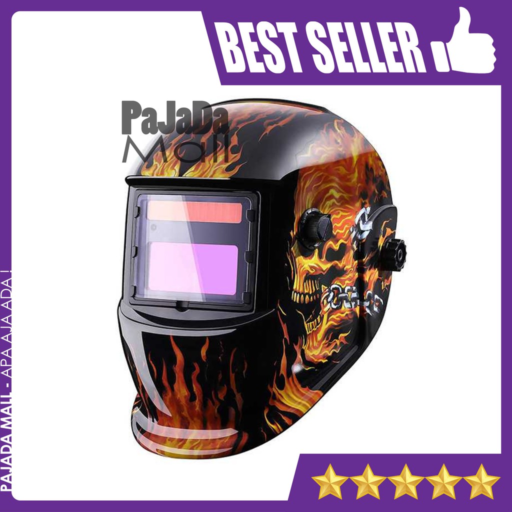 Jual Helm Las Otomatis Auto Darkening - Helm Las dengan Penggelapan ...
