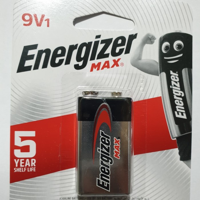 Jual Energizer Baterai Kotak Volt Type V Masa Simpan Hingga Tahun