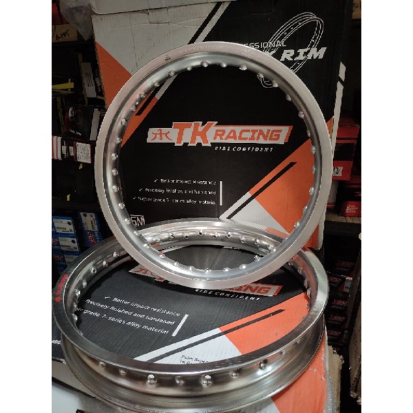 Jual Velg TK Racing Bright 1 Set 140/160/185 Ring 17 Hitam,Gold,Silver ...