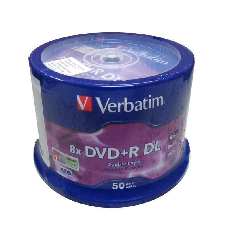 Jual DVDR DL Tabung 50 / DVD+R Verbatim Double Layer CB50 | Shopee ...