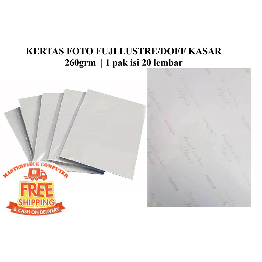 Jual PAPER FUJI /KERTAS PHOTO ( LUSTRE ) ( SILKY ) ( GLOSSY ) Varian ...