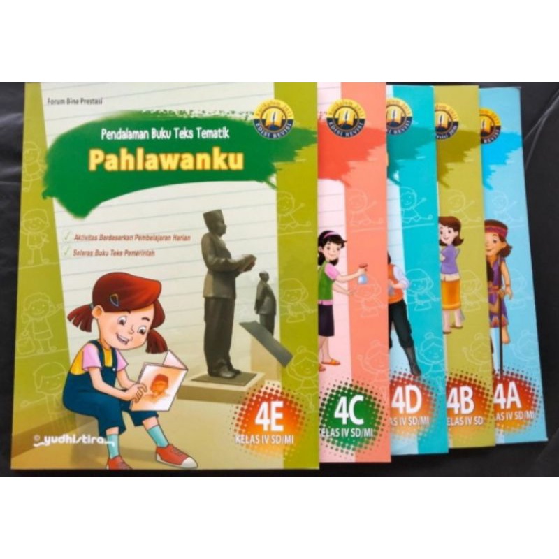 Jual Paket Pendalaman Buku Teks Tematik Sd Mi Kelas Semester Jilid A B C D E Shopee Indonesia