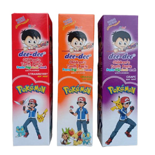 Jual DEE DEE CHILDERN'S TOOTH PASTE 50gr | Shopee Indonesia