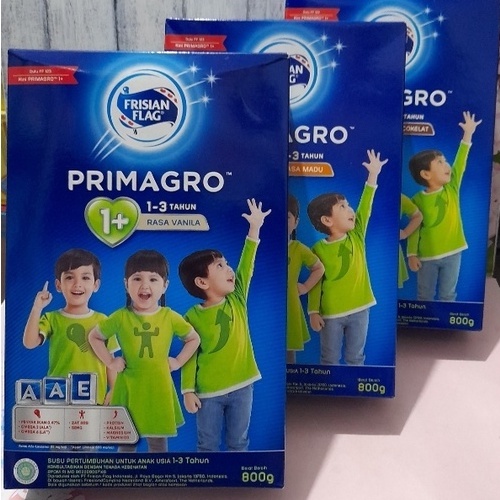 Jual PRIMAGRO 1+ kemasan @800gram Rasa Madu, Vanila dan Cokelat ...