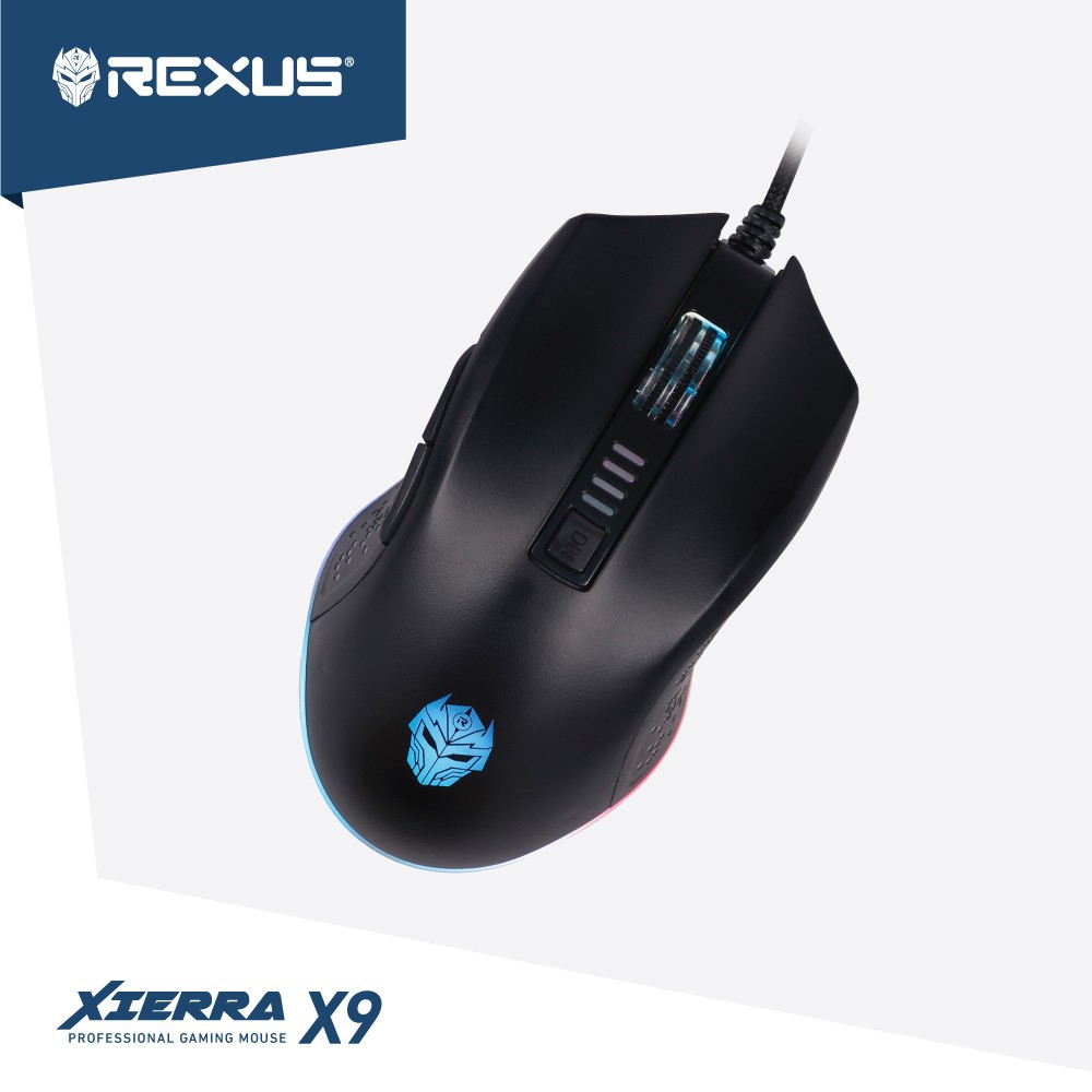 Jual Rexus Xierra X9 Mouse Gaming Versi 2019 | Shopee Indonesia