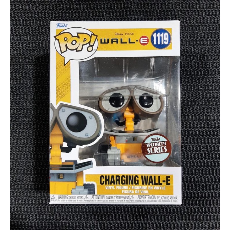 funko pop charging wall e