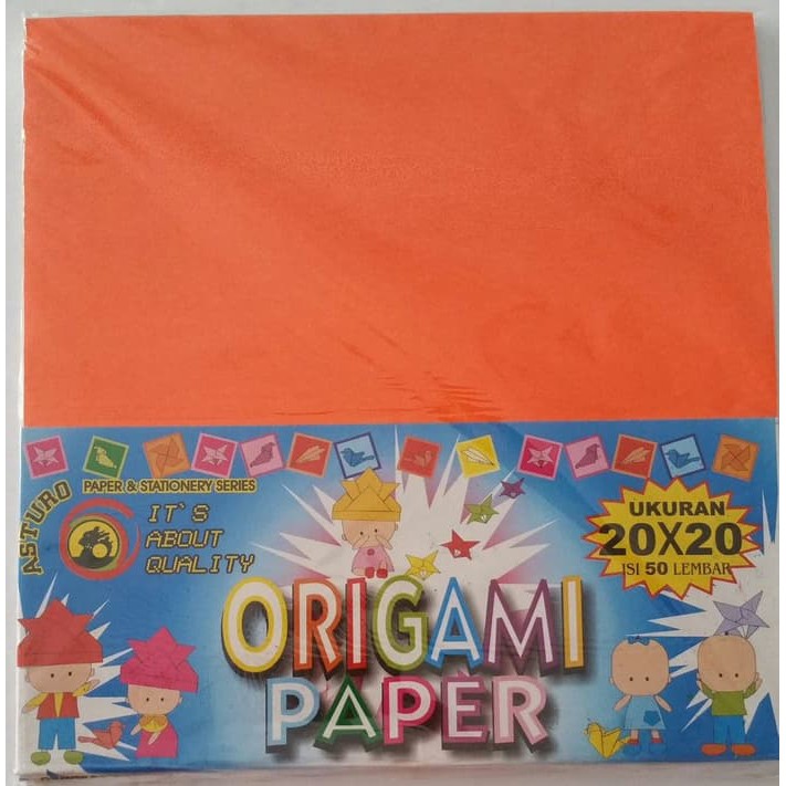 Jual Kertas Origami Kertas Lipat Asturo X Shopee Indonesia