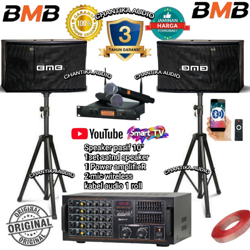 Jual Paket Karaoke Speaker Bmb 10 Inch Cs 450v Mk Iii Amplifier Betavo