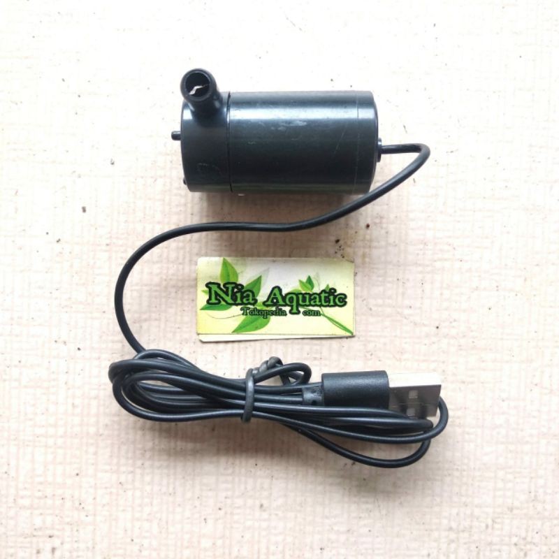 Jual POMPA AIR MINI USB BLACK | Shopee Indonesia