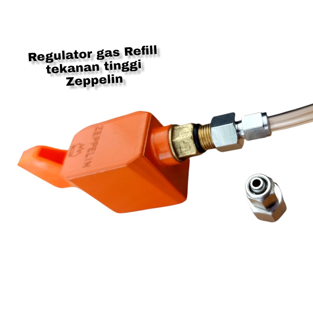 Jual Regulator alat isi ulang gas kaleng / refill zeppelin tekanan tinggi Shopee Indonesia