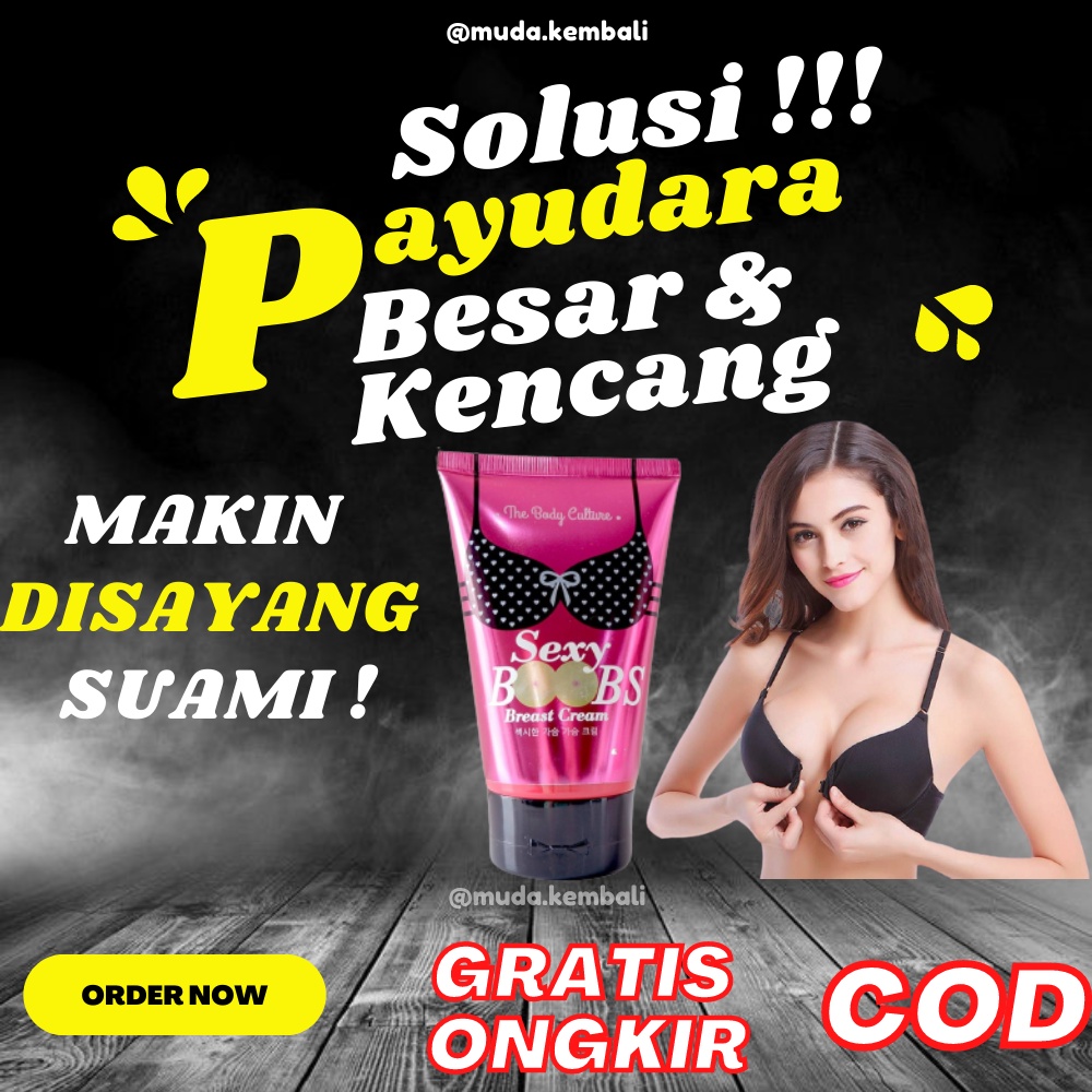 Jual Sexy Boobs Breast Cream Krim Cream Obat Salep Perawatan Pembesar 