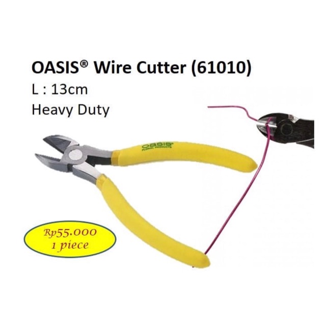 Jual Oasis Wire Cutter Asli(61010) - barang florist - gunting ...