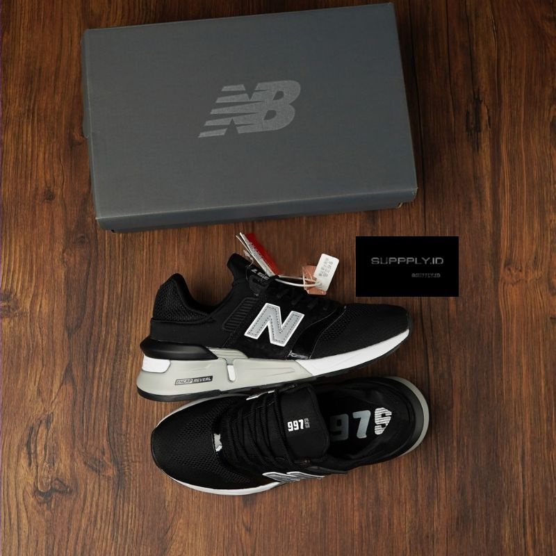 Jual Nb New Balance 997 997s Black White Grey Size 37 45 Shopee Indonesia