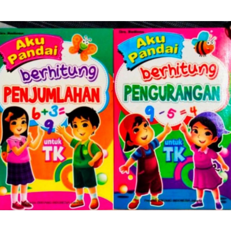 Jual Buku Anak Paket 2Aku Pandai Berhitung Penjumlahan Dan Aku Pandai Berhitung Pengurangan ...