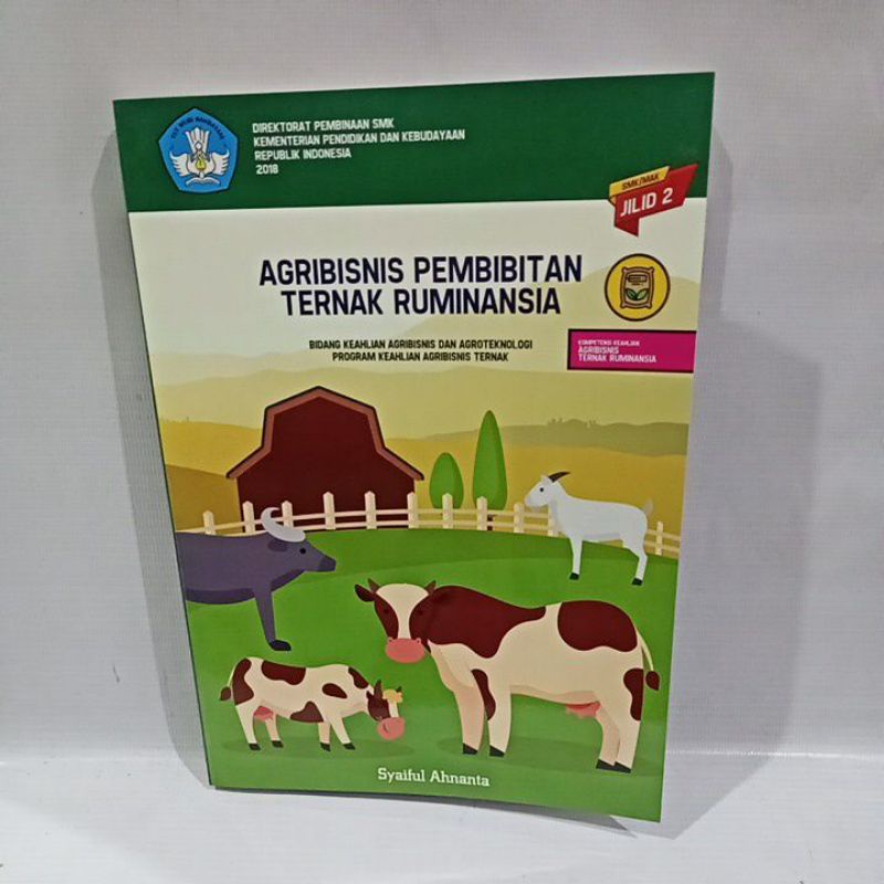 Jual Buku Agribisnis Pembibitan Ternak Ruminansia Jilid 2 SMK | Shopee ...