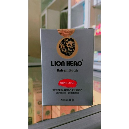 Jual Lion Head Balsem Putih Cap Singa 31g | Shopee Indonesia
