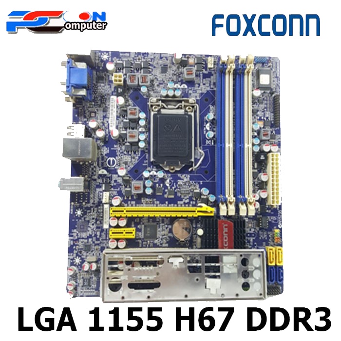 Jual Mainboard Mobo Motherboard LGA 1155 H67 FOXCONN GEN 3 IVYBRIDGE ...