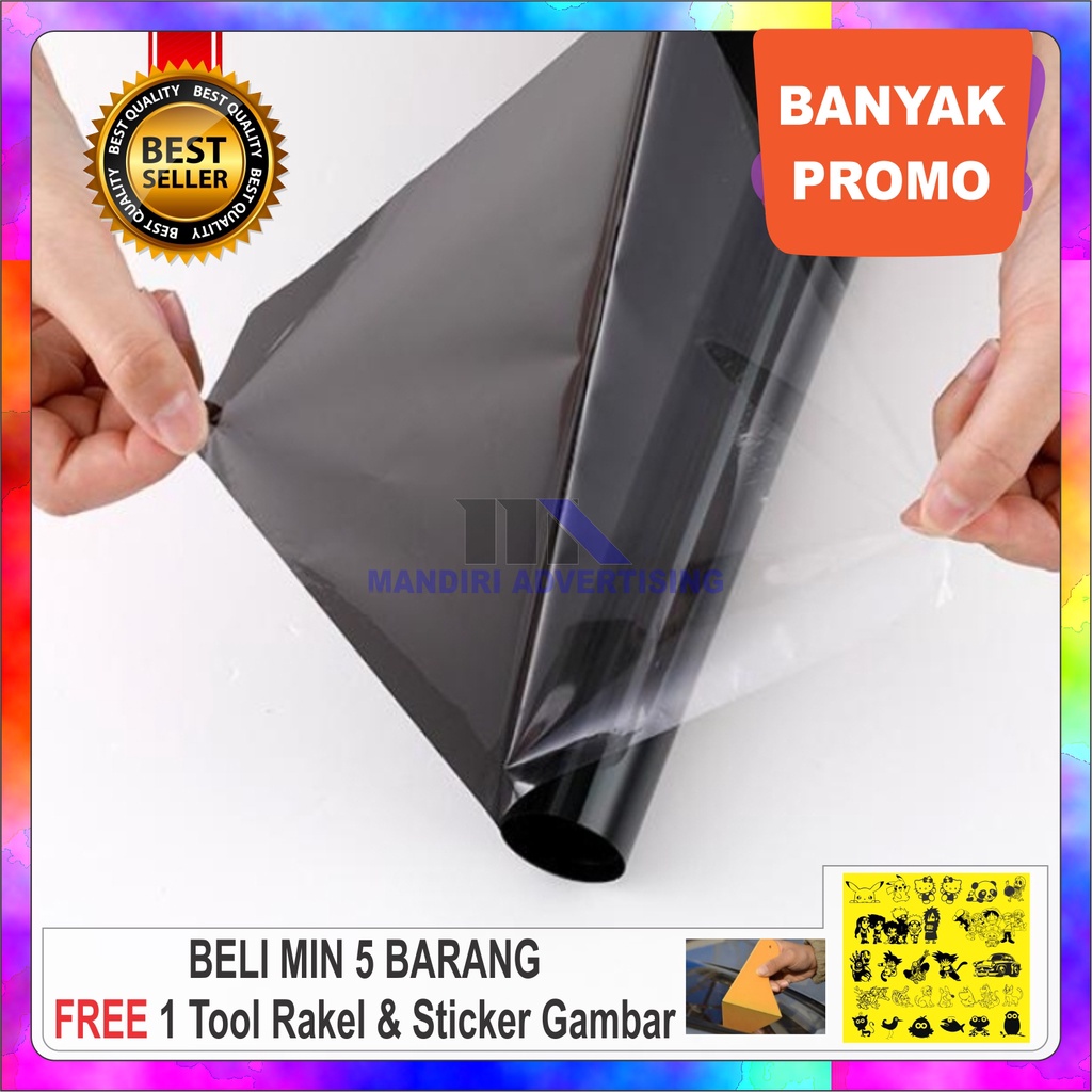 Jual Kaca Film Riben, Lebar 150cm, Kacafilm Tolak Sinar Matahari ...