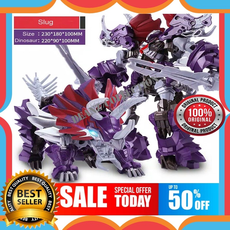 Jual PROMO SALE Transformer Slug AoE Dinobot Brouncheus tycrattops