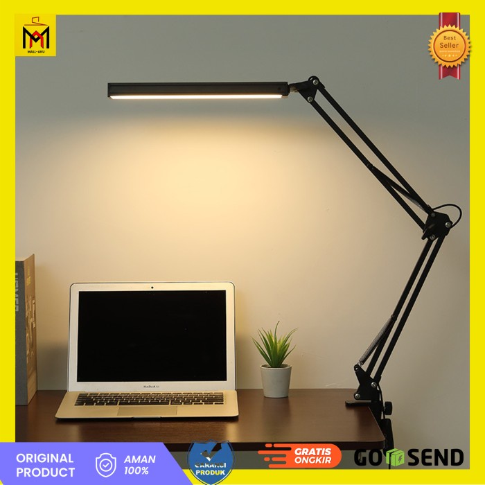 Jual Lampu Meja Baca Lipat LED Aman Untuk Mata Dengan 3 Temperatur ...