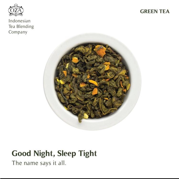 Jual Green Tea Good Night, Sleep Tight 40 gram (20 cups) Shopee