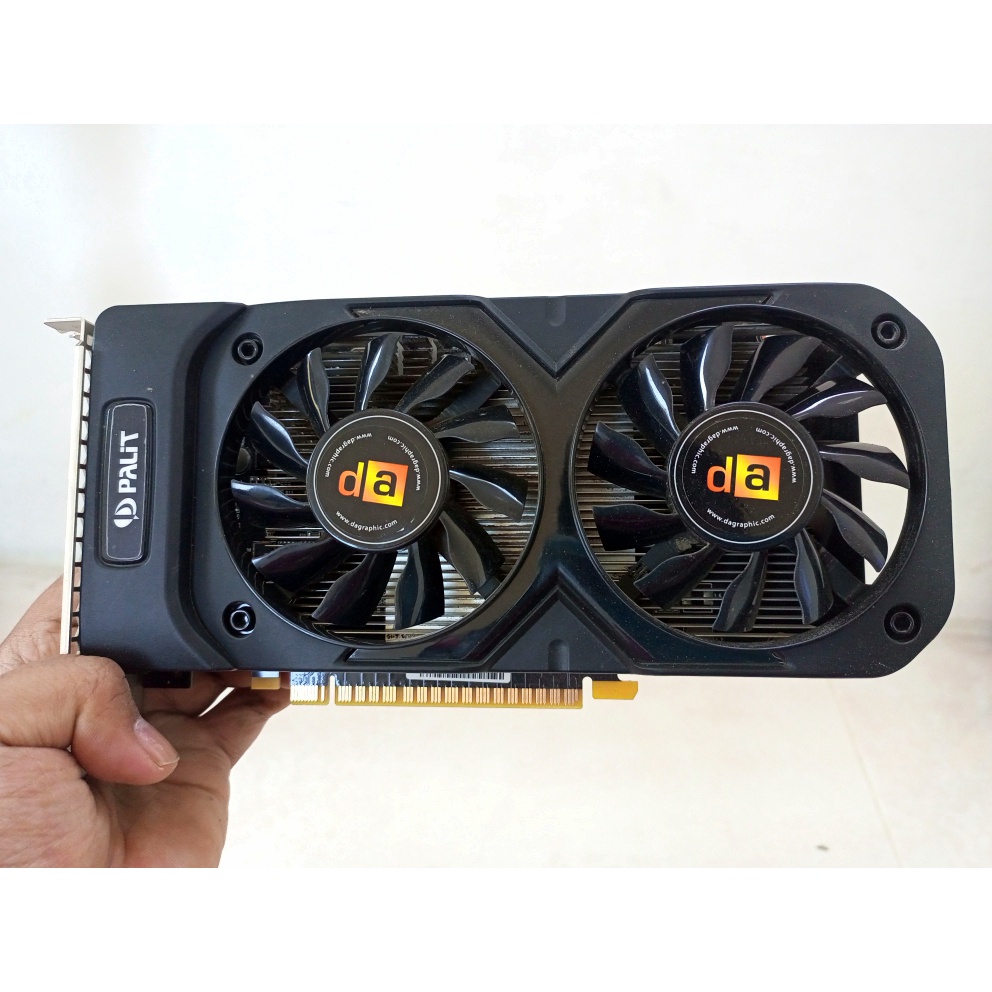 Jual Palit GTX 1050 TI 4 GB Dual Fan | Shopee Indonesia