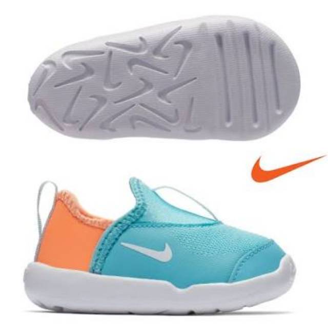 NIKE LIL SWOOSH AQ3114 401 BLUE GAZE ORIGINAL 100