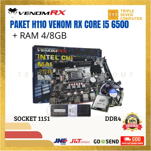 Jual Paket Mainboard H Venom Core I Ram Gb Shopee Indonesia