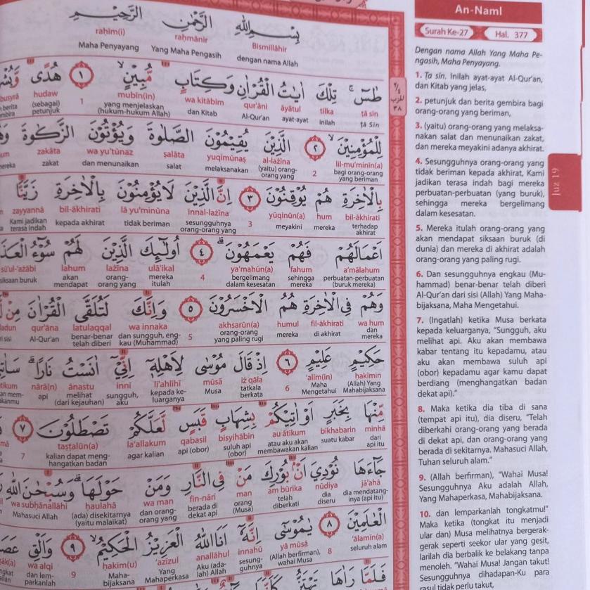 Jual (LANGSUNG ATC..) Al Quran Pemula Ukuran Besar Arab Latin Terjemah ...