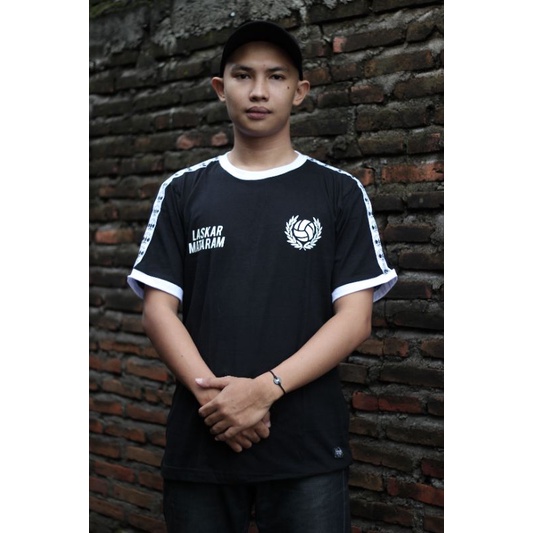 Jual Mataram Merch29 Kaos Tapped Hitam Laskar Mataram (T-Shirt Black LM ...