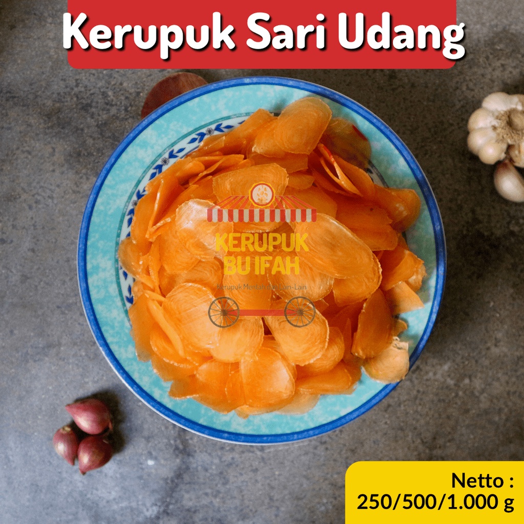 Jual Kerupuk Sari Udang Seblak Mentah 250 Gram Shopee Indonesia