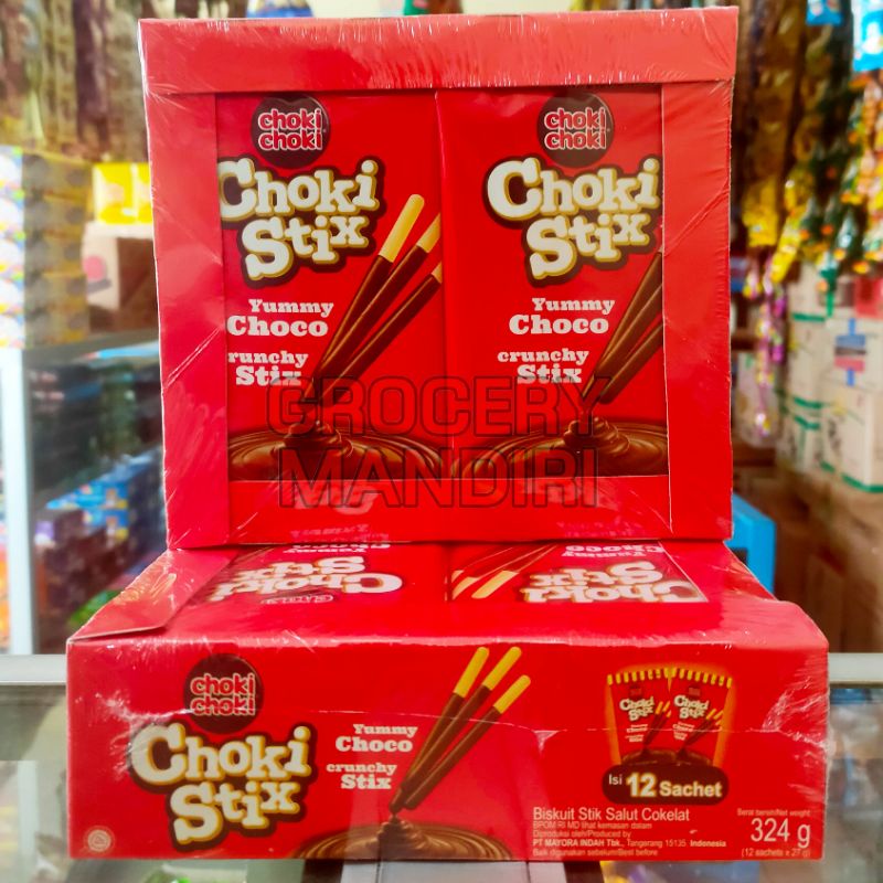 Jual Choki Stix/Choki Choki Stick Box ( 1 Box x 12 Pcs x 27 Gram ...