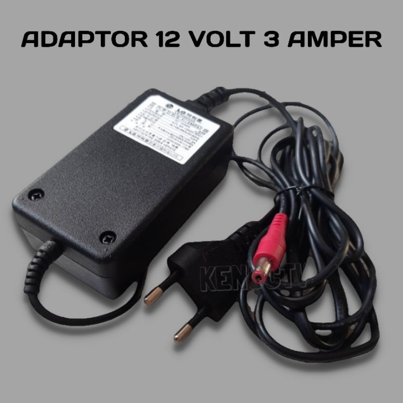 Jual ADAPTOR 12V 3A ADAPTOR 12 VOLT 3 AMPER SMPS 12 V 3 AMPERE | Shopee ...