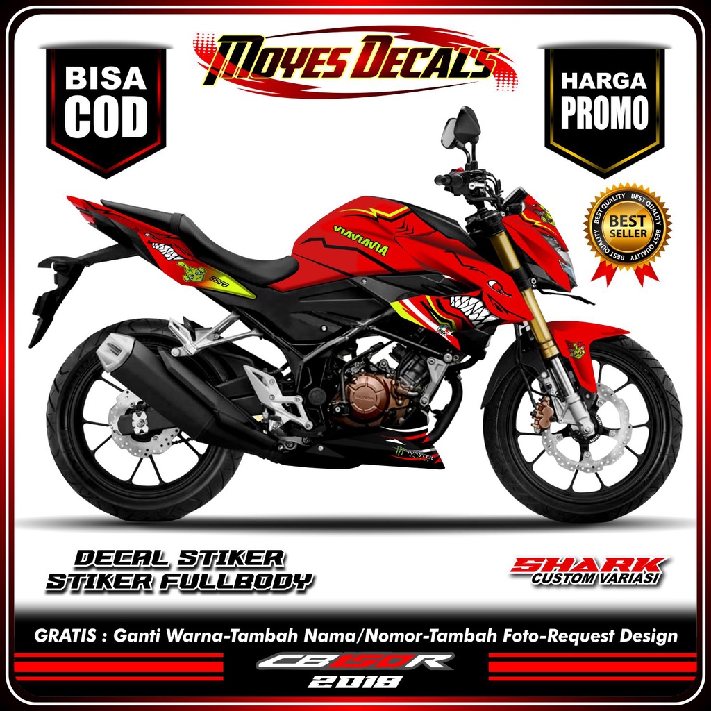 decal cb150r new