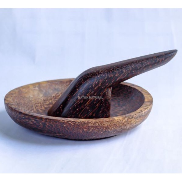 Jual PAKET HEMAT COBEK COWEK KAYU AREN DIAMETER 18CM FOODGRADE ...