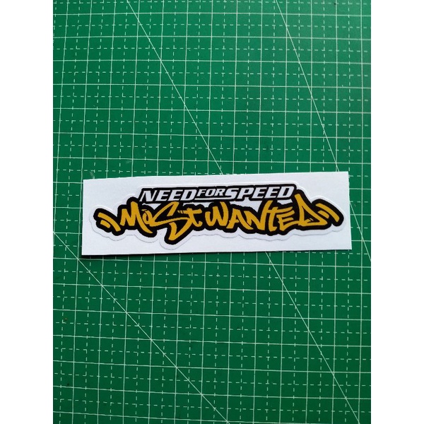Jual Stiker Print and Cut - Sticker MOST WANTED - Sticker Printing ...