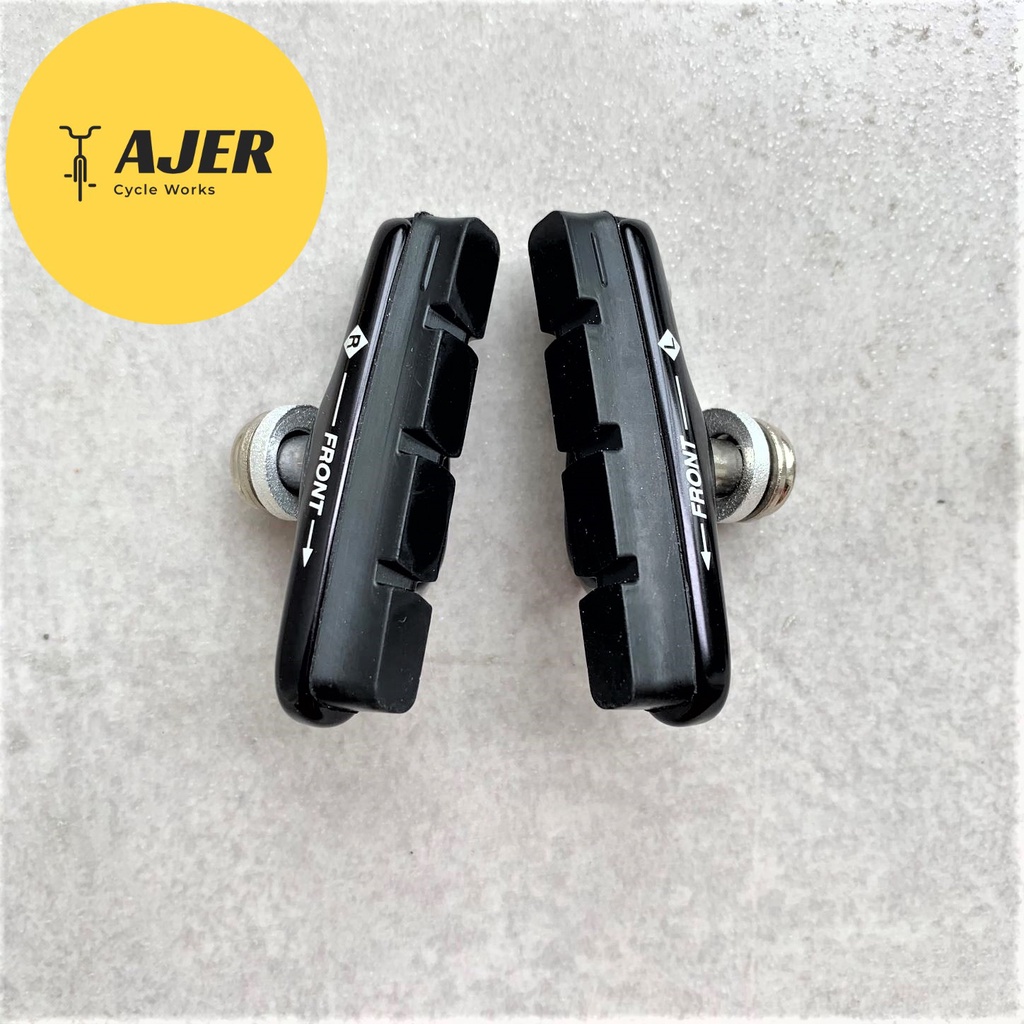 Jual Kampas rem Brake shoe pad Road bike sepeda balap rim U brake Alloy ...