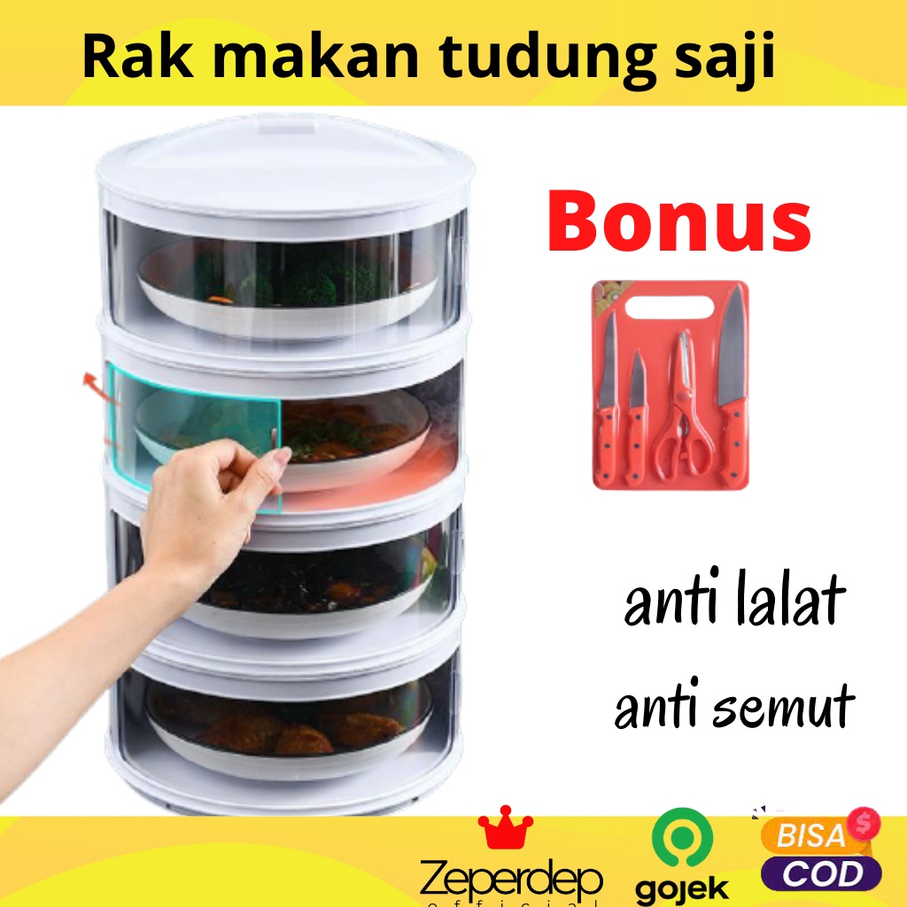 Jual Promo Rak Makanan Tudung Saji Lauk Pauk Tempat Wadah Lemari