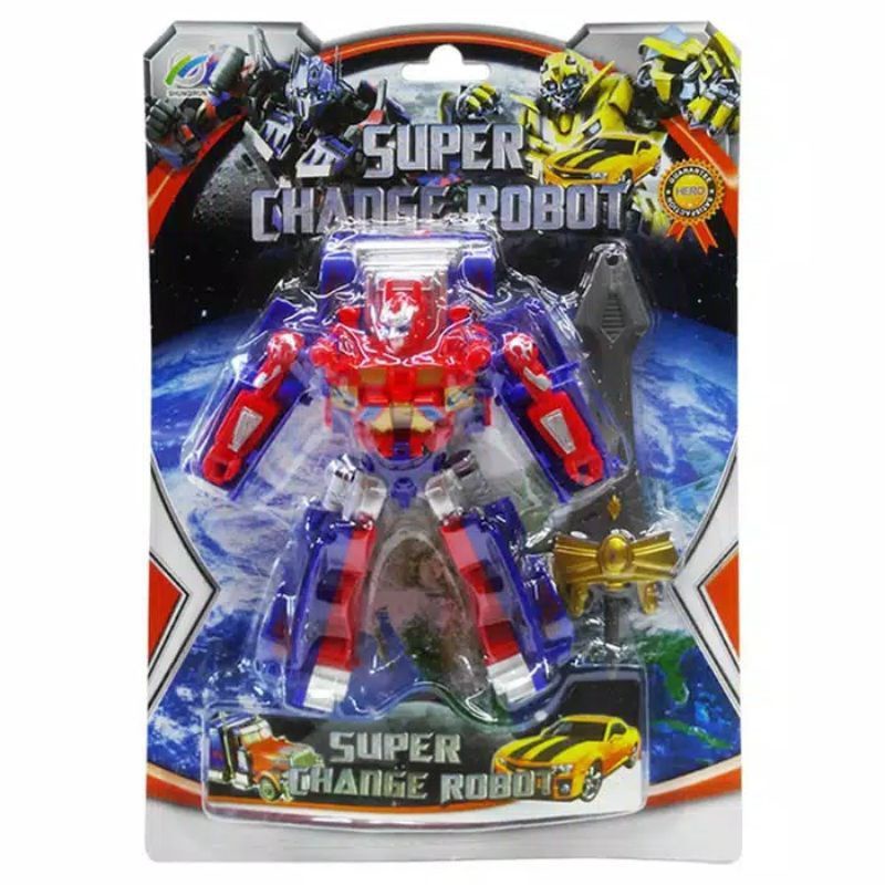 Jual SUPER CHANGE Robot Ranger Transformer Berubah Mobil Seperti ...