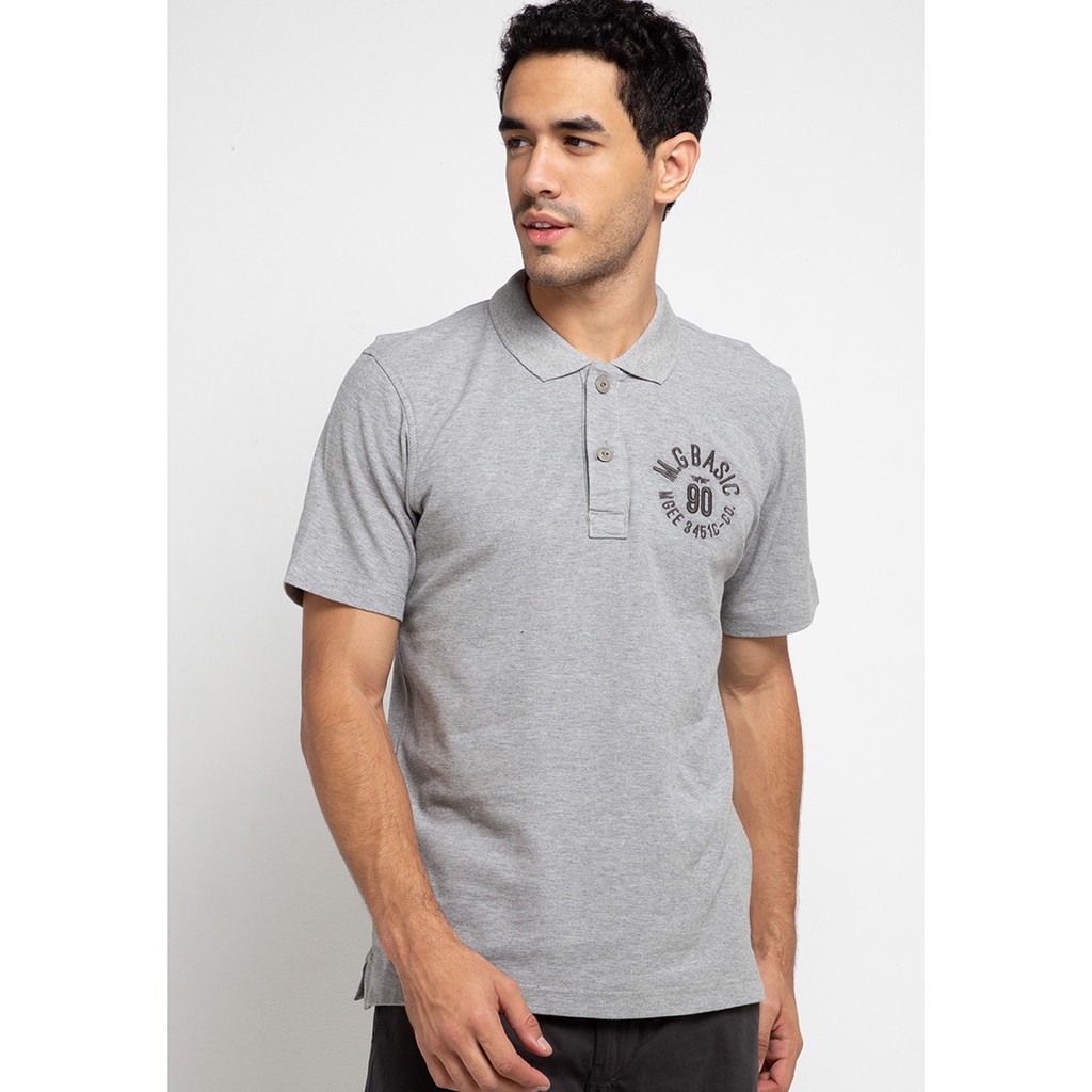 Jual Kaos Polo Pria MGee 3451C Original Duke 014 Light Grey | Shopee ...