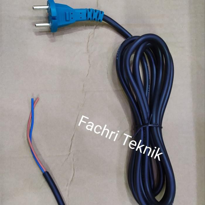 Jual Power Cable Kabel Power Full Tembaga 3 Meter Mesin Bor Listrik