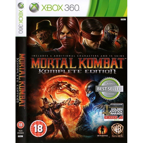 Jual Game Mortal Kombat Komplete Edition XBOX 360 for Jtag/RGH (Game
