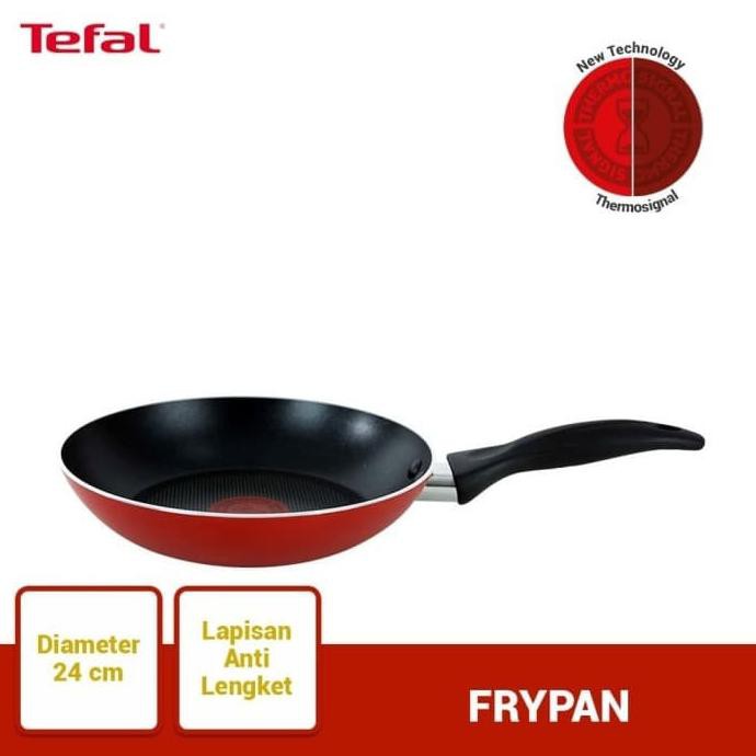 Jual Teflon Tefal Essentials Frypan 24cm Shopee Indonesia