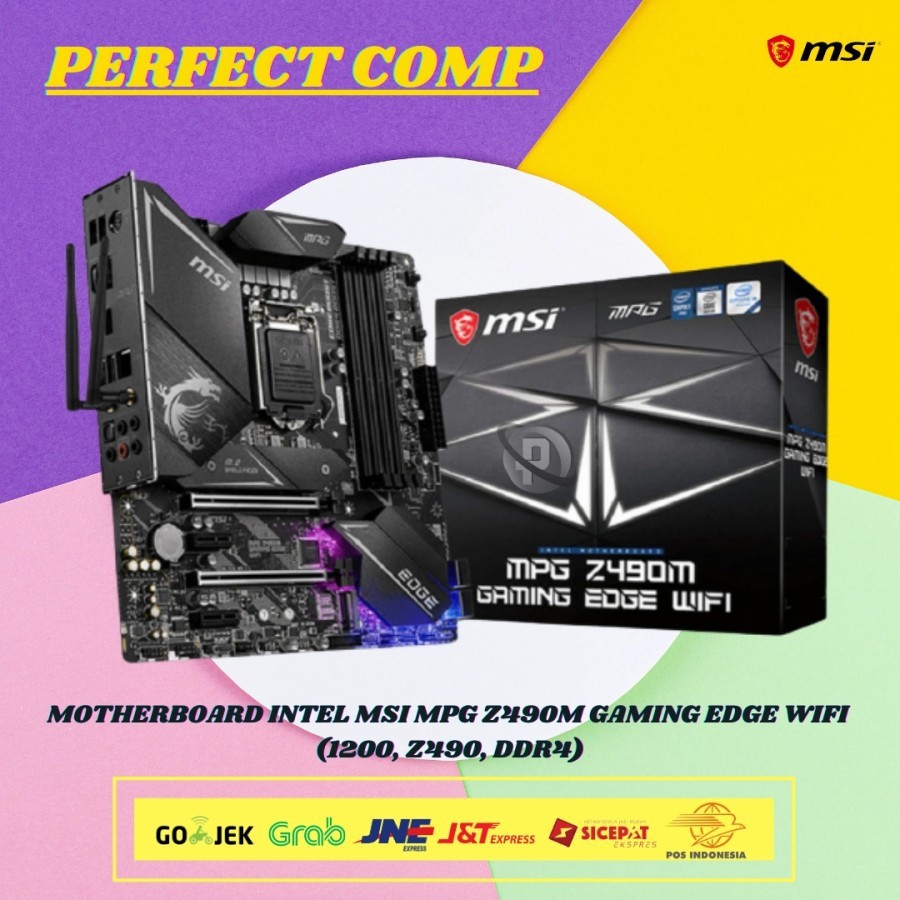 Jual MOTHERBOARD MSI MPG Z490M GAMING EDGE WIFI | Shopee Indonesia