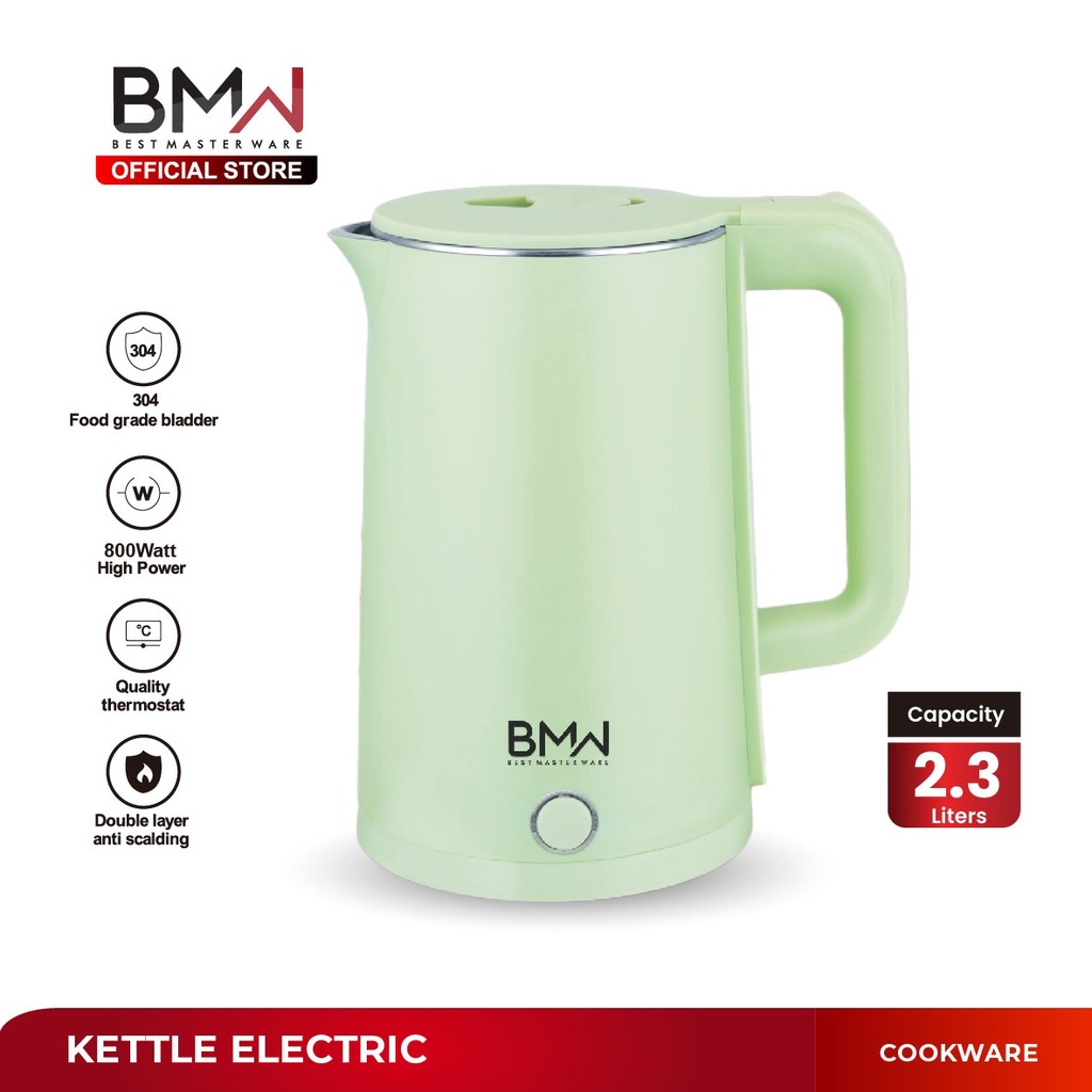 Jual Ss Teko Listrik Electric Kettle Boiling Water Stainless Steel Pemanas Air Tempat Masak 3153