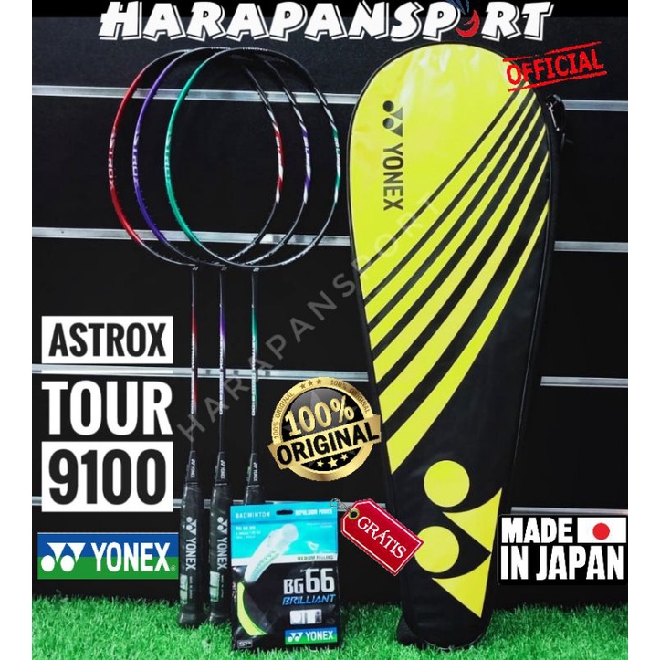 Jual RAKET BADMINTON YONEX ASTROX TOUR 9100 MADE IN JAPAN ORIGINAL 100% ...