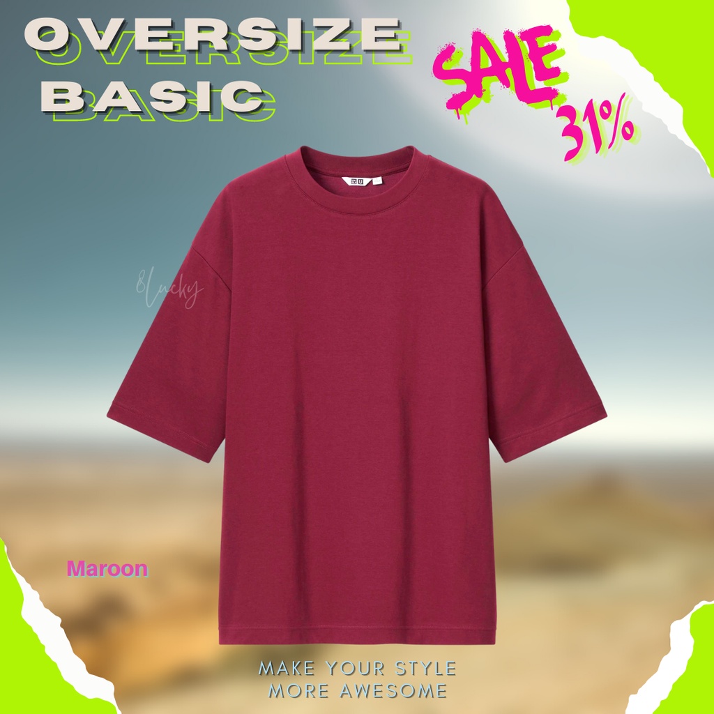 Jual MLB Korea T-Shirt - Cotton T-Shirt Unisex - Kaos Oversized Pria Wanita  - red LA, S - Jakarta Barat - Flashsale Baju Branded