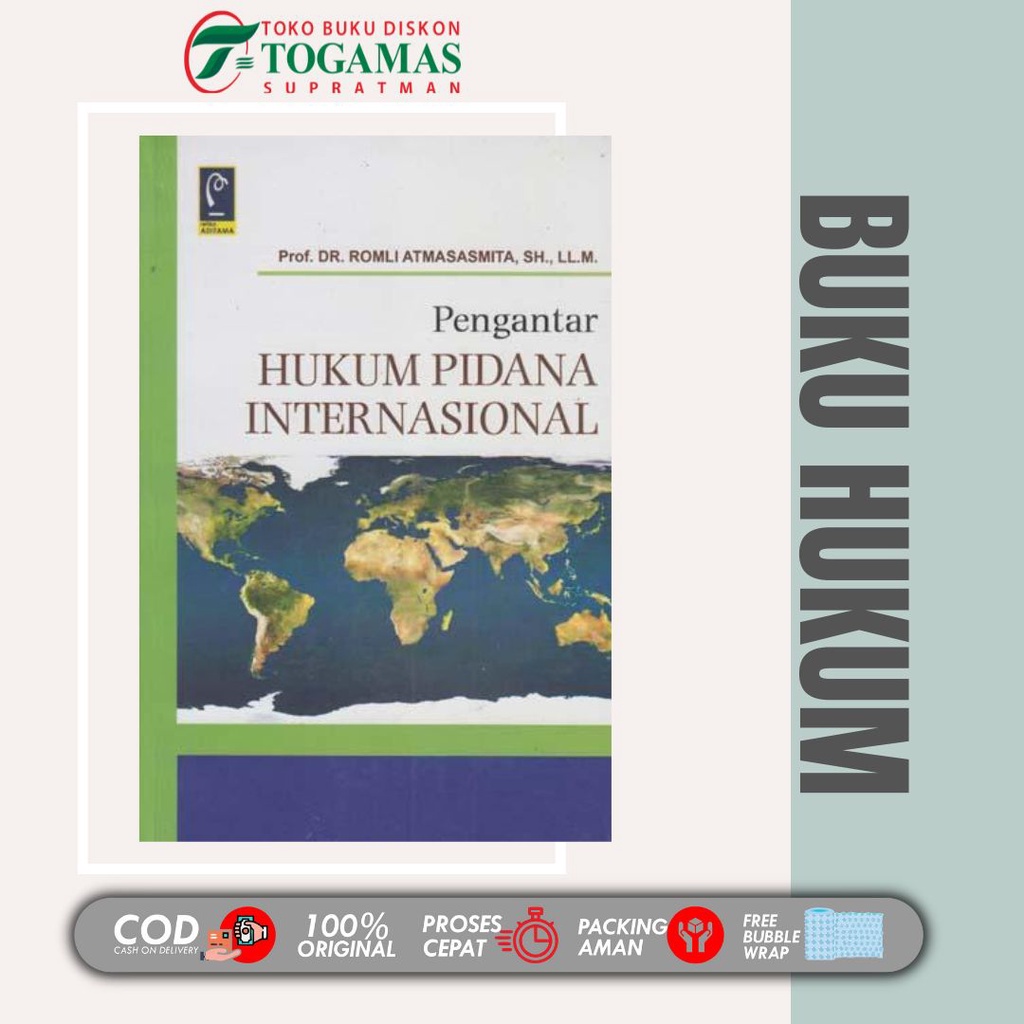 Jual BUKU HUKUM ORIGINAL PENGANTAR HUKUM PIDANA INTERNASIONAL (COVER ...