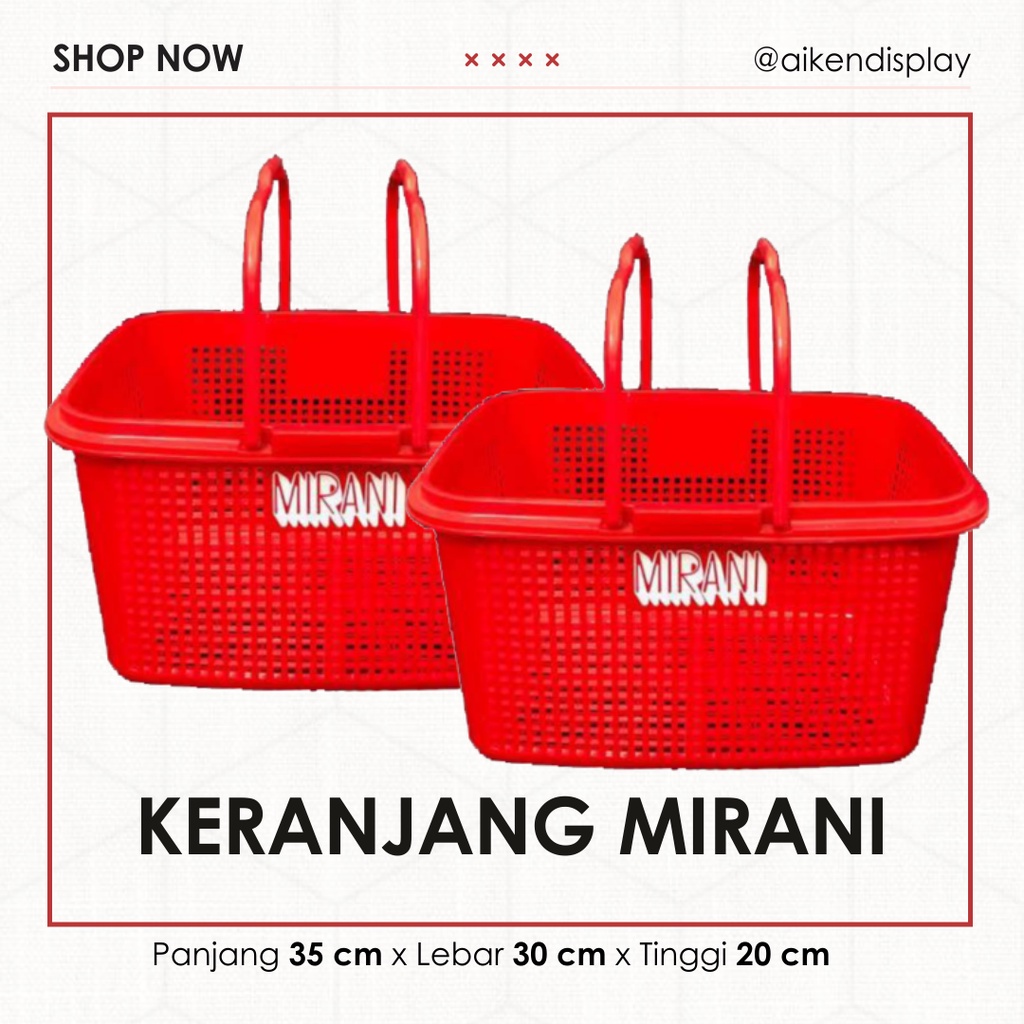 Jual Keranjang Belanja Keranjang Dorong Keranjang Mirani Keranjang Supermarket Shopee 2994