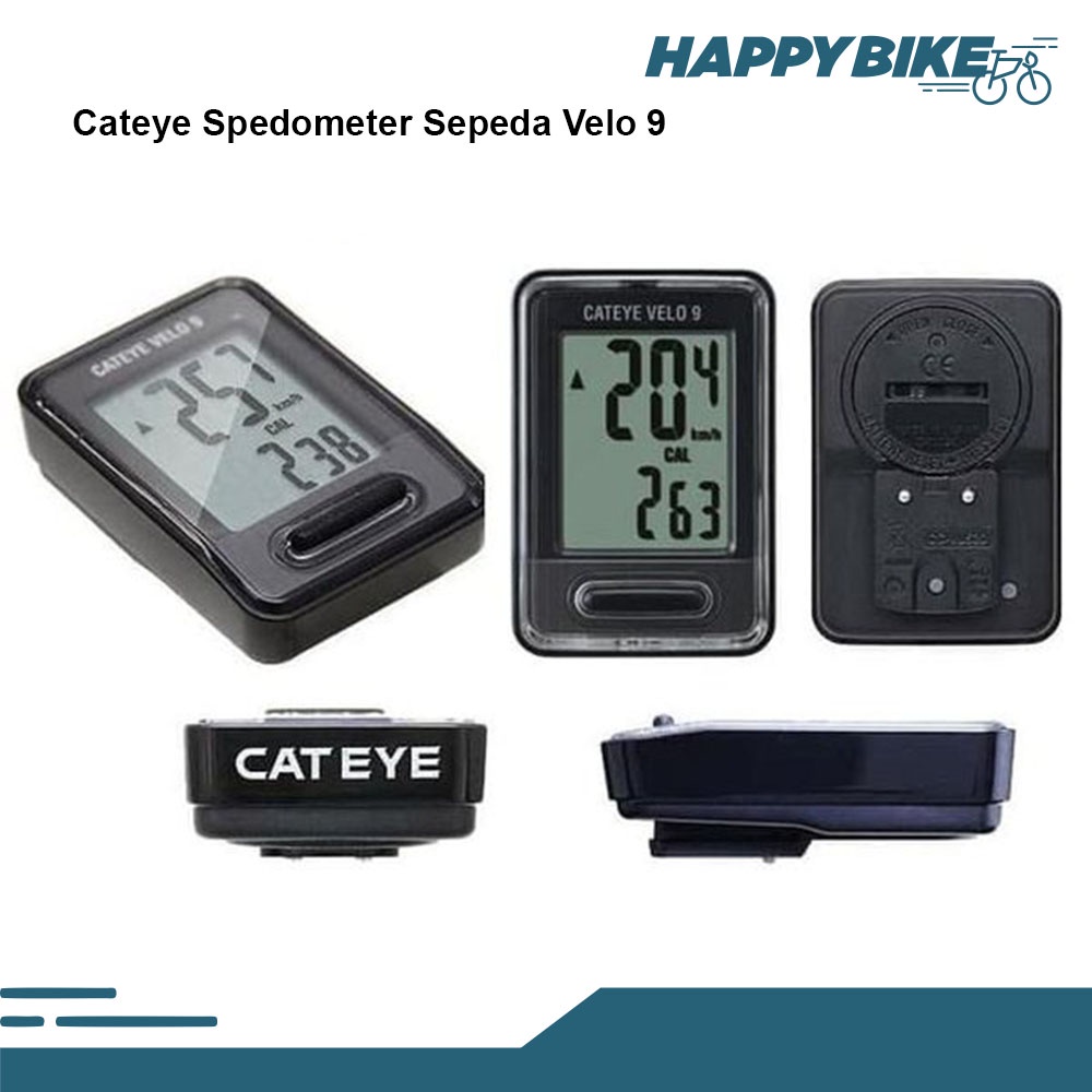 Speedometer cateye store velo 9